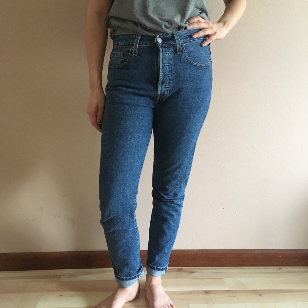Classic 510 skinny high rise jeans